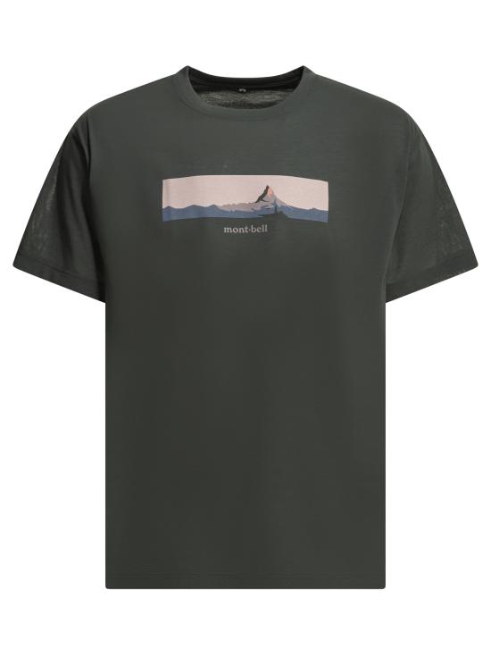 26SS 몽벨 반팔 티셔츠 2304704DGY BLACK