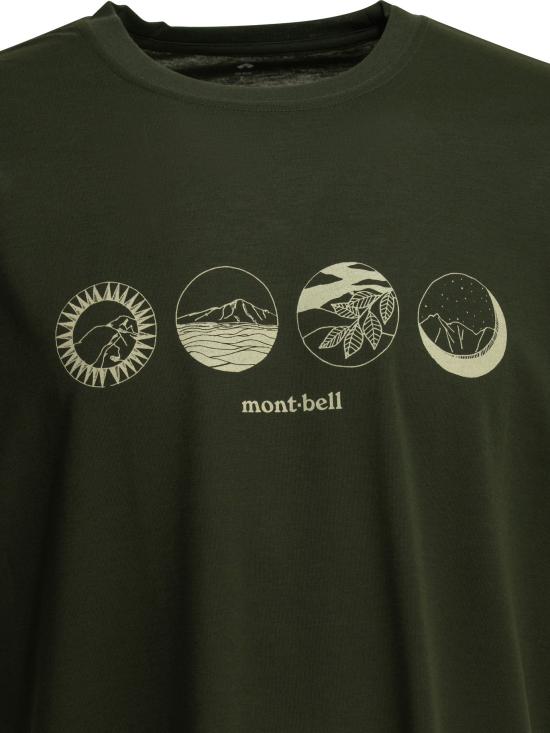26SS 몽벨 반팔 티셔츠 2304555DGN GREEN - MONTBELL
