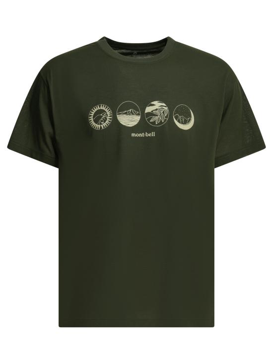 26SS 몽벨 반팔 티셔츠 2304555DGN GREEN