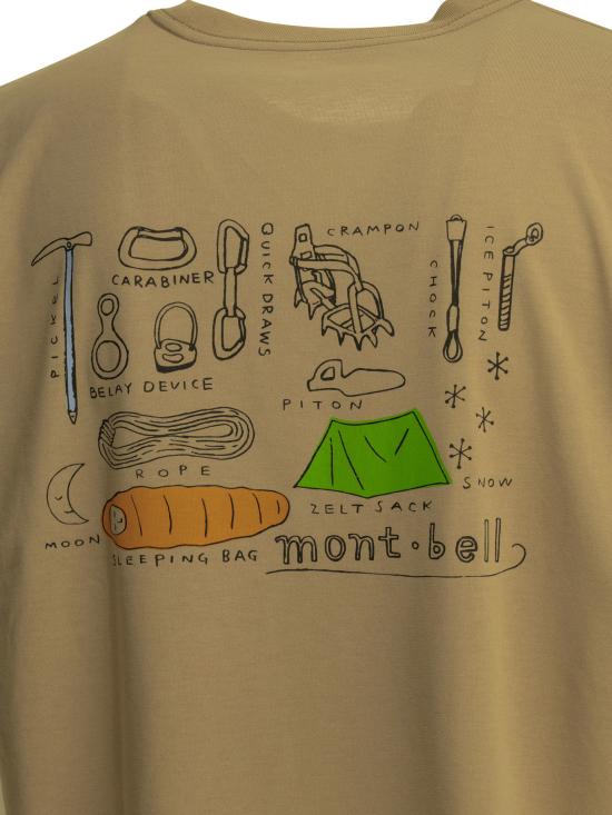 26SS 몽벨 반팔 티셔츠 234550TN BEIGE - MONTBELL