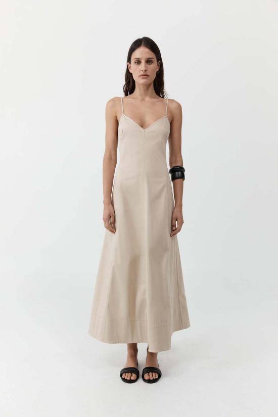  세인트아그니 원피스 세인트 아그니 구조화된 면 드레스