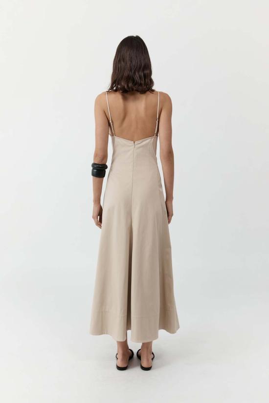  세인트아그니 원피스 세인트 아그니 구조화된 면 드레스 - ST.AGNI