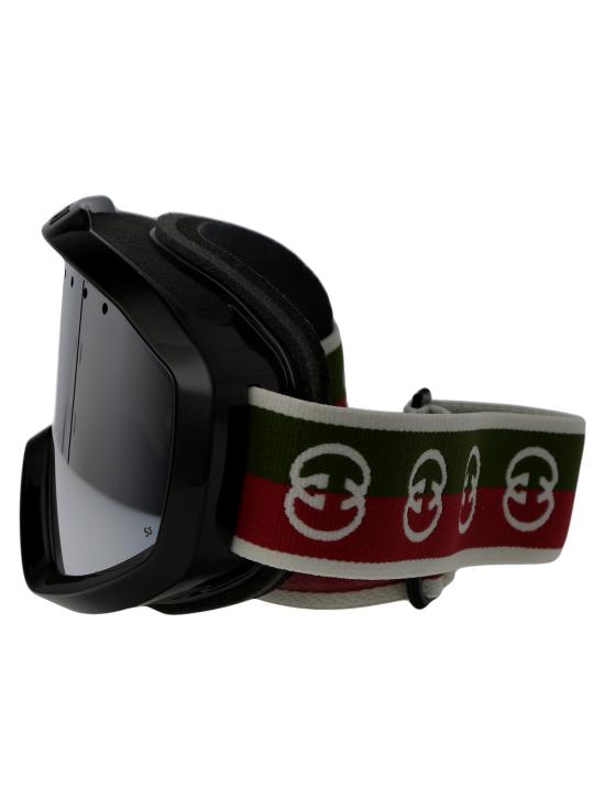  구찌 안경 GG1210S 인젝티드 선글라스 블랙 그린 실버 - GUCCI