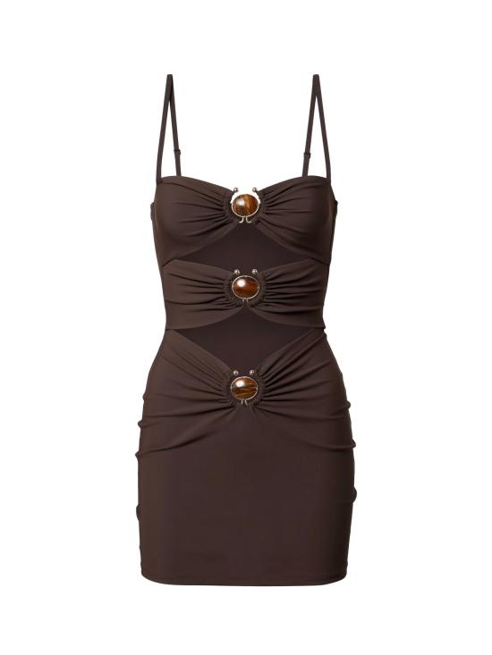  크리스토퍼에스버 원피스 크리스토퍼 에스버 스트레치 라이크라 앞면 컷아웃 드레스