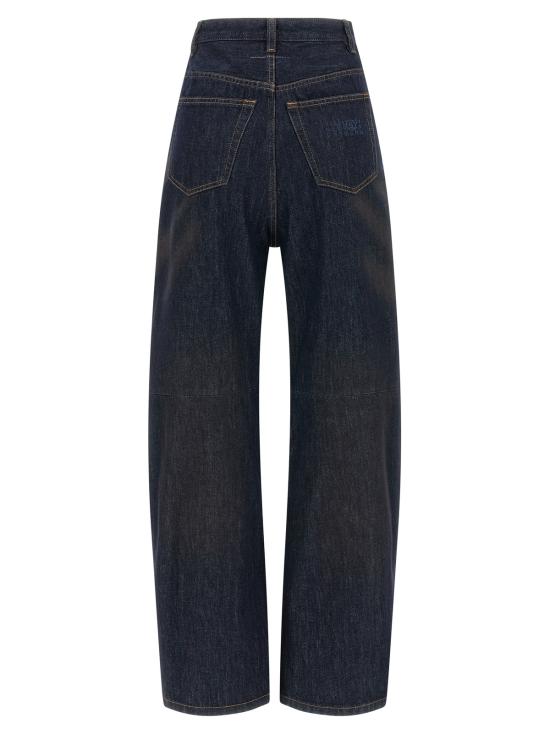  MM6 메종마르지엘라 데님 팬츠 Mm6 Maison Margiela 5 포켓 진 - MM6 MAISON MARGIELA