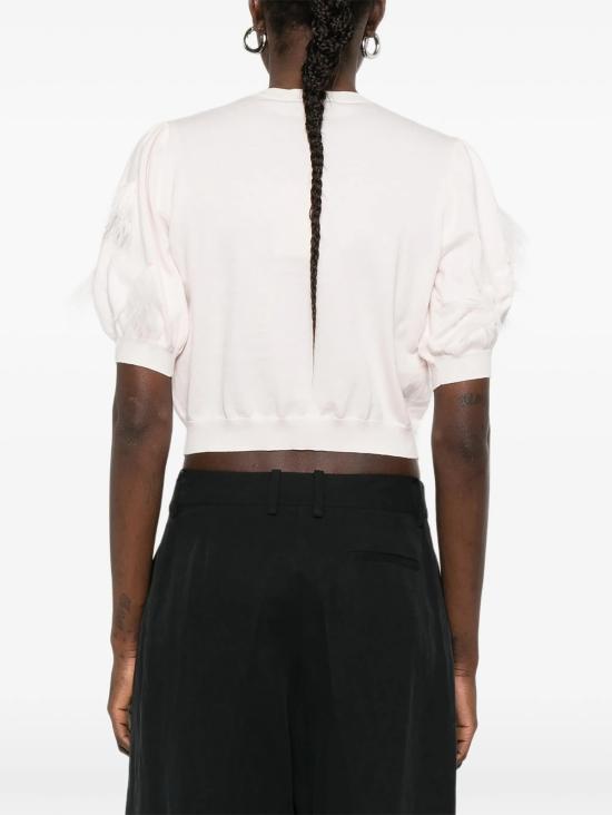  트윈셋 가디건 컴퍼니 WS 마글리아  누드 & 뉴트럴 컬러 - TWINSET