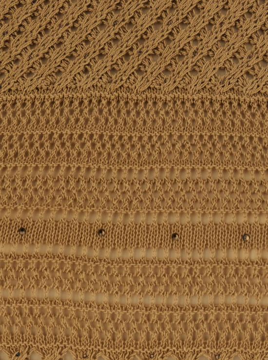  트윈셋 원피스 니트 드레스 베이지색 - TWINSET