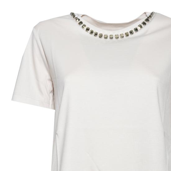 26SS 에스막스마라 반팔 티셔츠 2619971013600 001 Beige - 'S MAX MARA