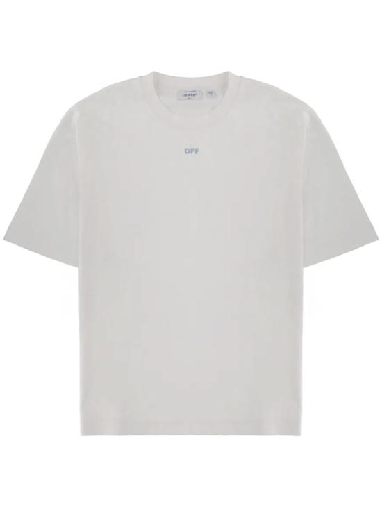  오프화이트 반팔 티셔츠 뉴 오프 스탬프 스케이트 S/S 티셔츠 화이트