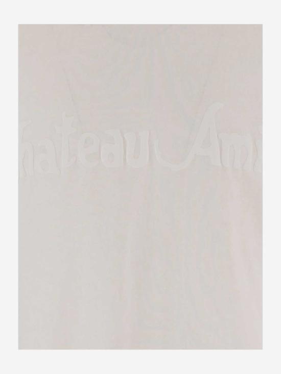  아미리 탑 코튼 티셔츠 아이보리 - AMIRI