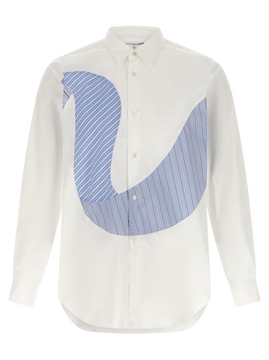  꼼데가르송 탑 Comme Des Garçons 인서트 셔츠 멀티컬러