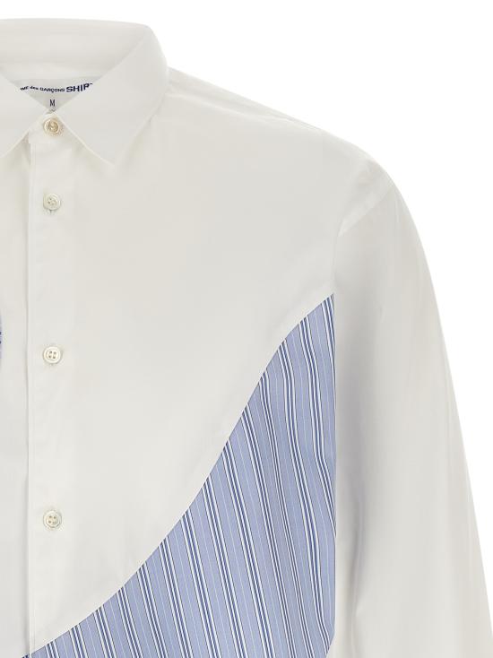  꼼데가르송 탑 Comme Des Garçons 인서트 셔츠 멀티컬러 - COMME DES GARCONS