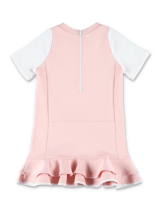  [키즈] 마르니 원피스 키즈 저지 드레스 (로즈 코튼 로즈 장식) - MARNI