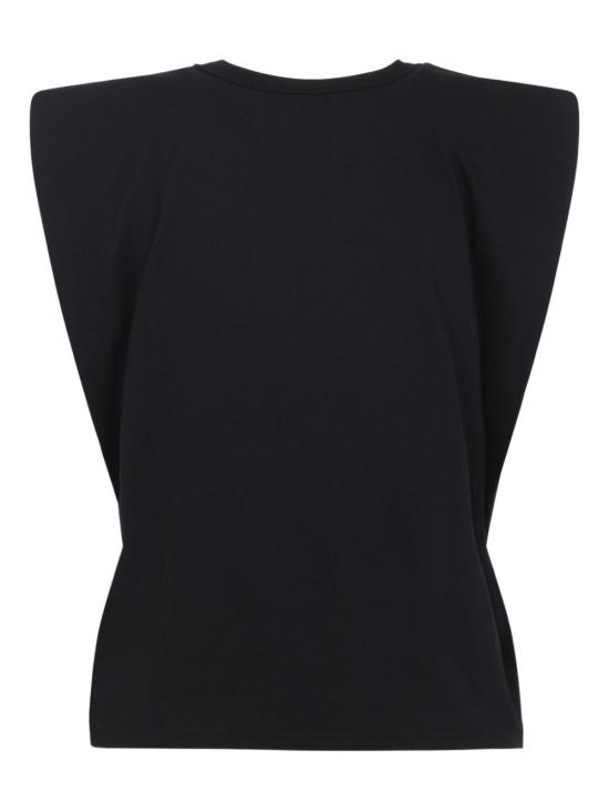 26SS 더프랭키샵 반팔 티셔츠 TSFS084051000 BLACK - THE FRANKIE SHOP