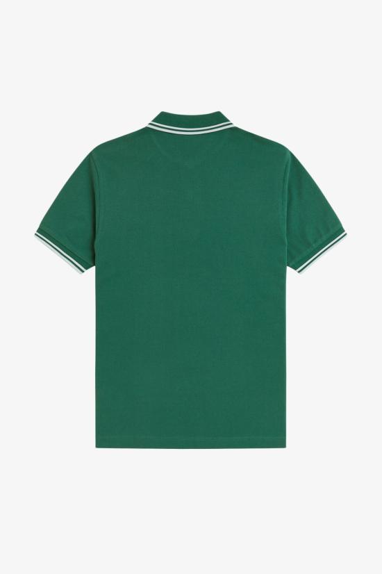 26SS 프레드페리 폴로 티셔츠 M3600 81B Sptgrn ltic ltic - FRED PERRY
