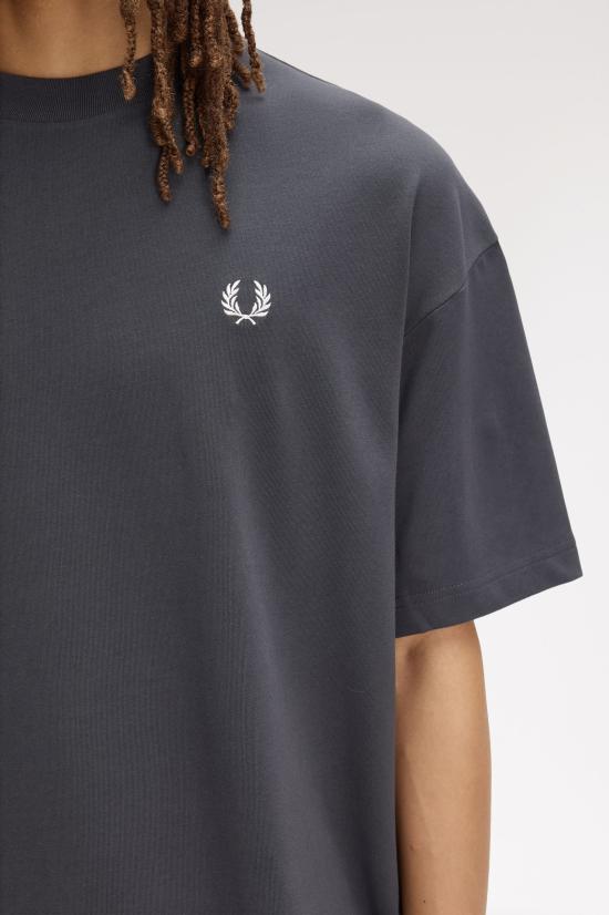 26SS 프레드페리 반팔 티셔츠 M2474 297 Anchor grey - FRED PERRY