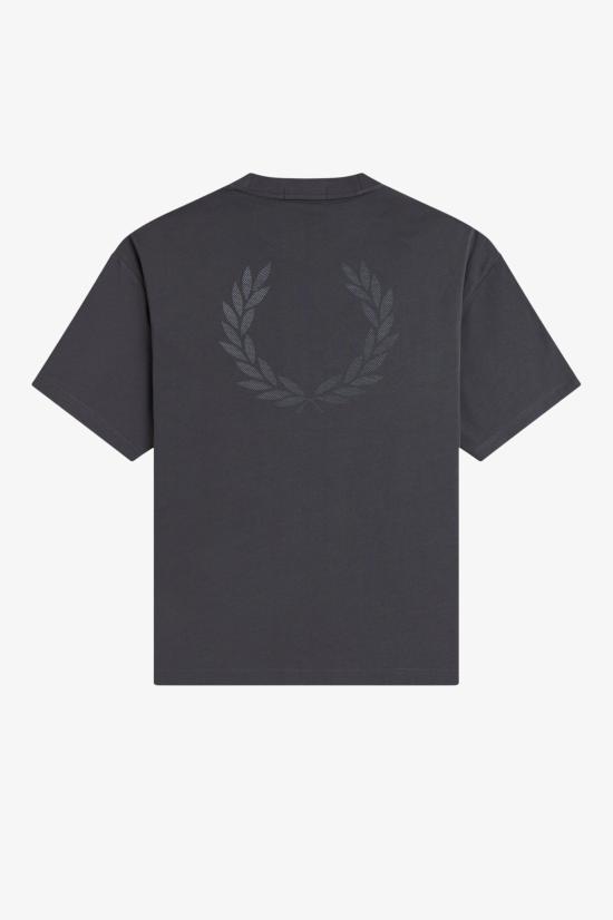 26SS 프레드페리 반팔 티셔츠 M2474 297 Anchor grey - FRED PERRY