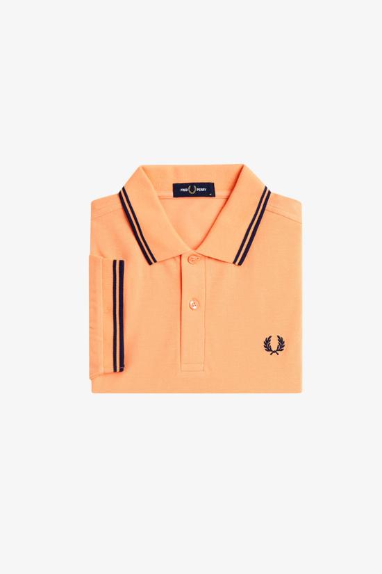26SS 프레드페리 폴로 티셔츠 M3600 82B Peach fhnv fhnv - FRED PERRY