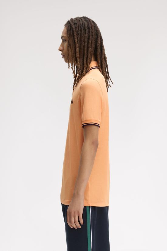 26SS 프레드페리 폴로 티셔츠 M3600 82B Peach fhnv fhnv - FRED PERRY