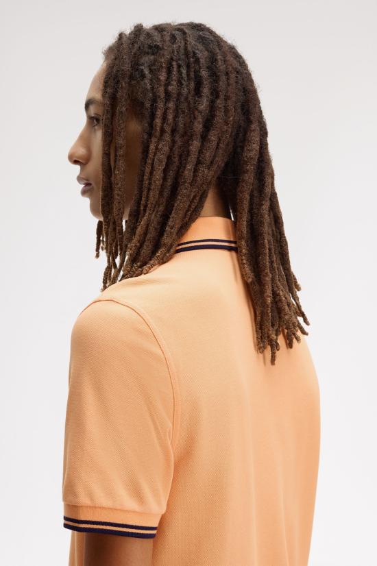 26SS 프레드페리 폴로 티셔츠 M3600 82B Peach fhnv fhnv - FRED PERRY