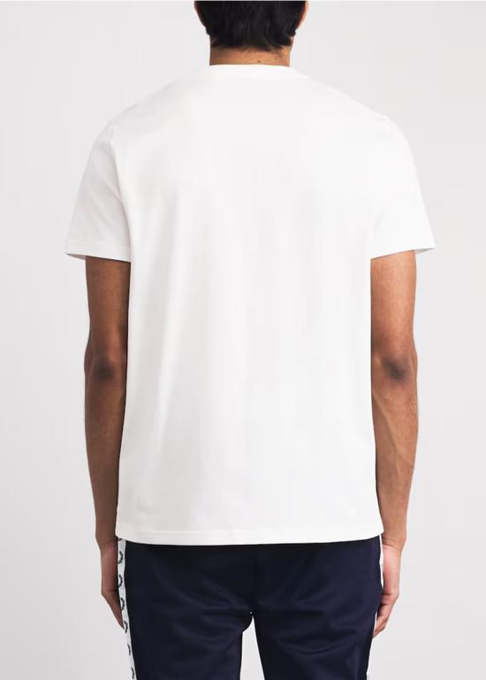 26SS 프레드페리 반팔 티셔츠 M2406 129 Snow white - FRED PERRY