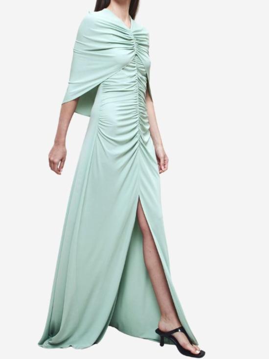  칼마이어 원피스 마틸다 매트 저지 케이프 가운 - KALLMEYER