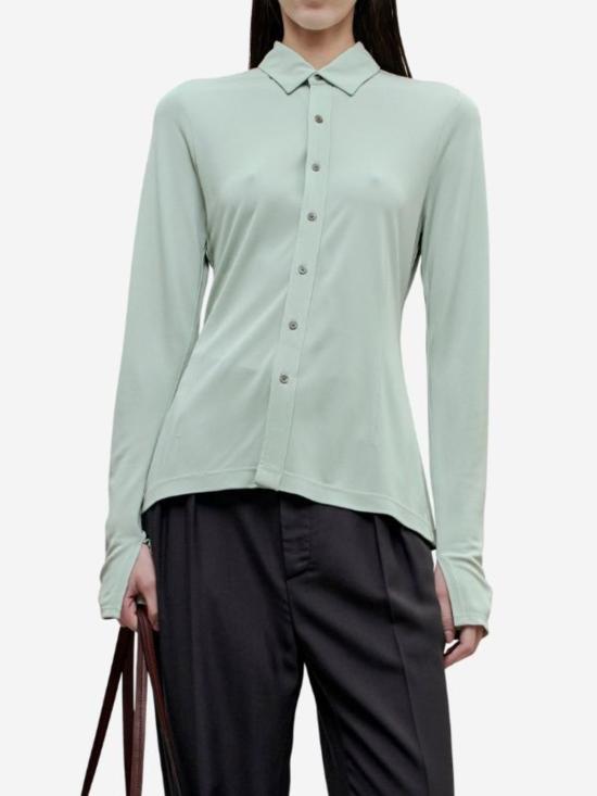  칼마이어 탑 프랭키 버튼다운 셔츠 제이드 - KALLMEYER