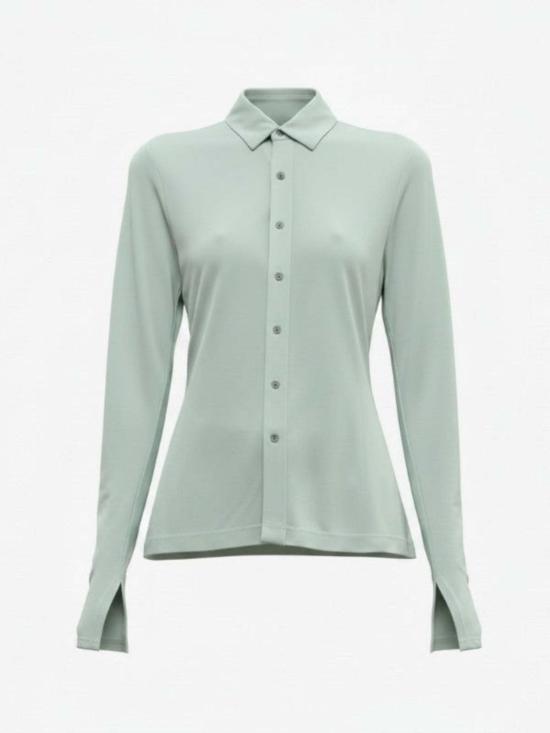  칼마이어 탑 프랭키 버튼다운 셔츠 제이드