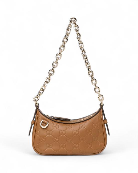  구찌 클러치/파우치 미니 GG 시마 비스킷 클러치