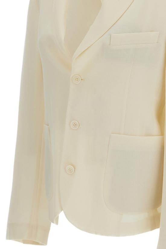 26SS 메타 캄파니아 자켓 PAJ008WVWV001011 White - META CAMPANIA