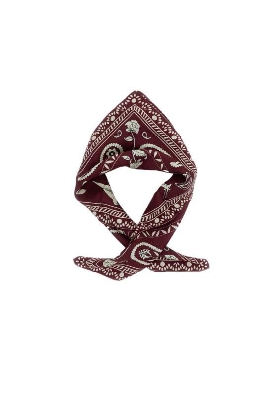 26SS 알베르토비아니 머플러/스카프 FD002SE320052 Burgundy - ALBERTO BIANI