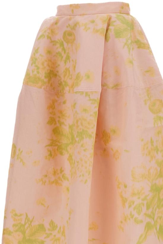 26SS 에르뎀 미디 스커트 SS26S3651593014ROSEBOUQUET Pink - ERDEM