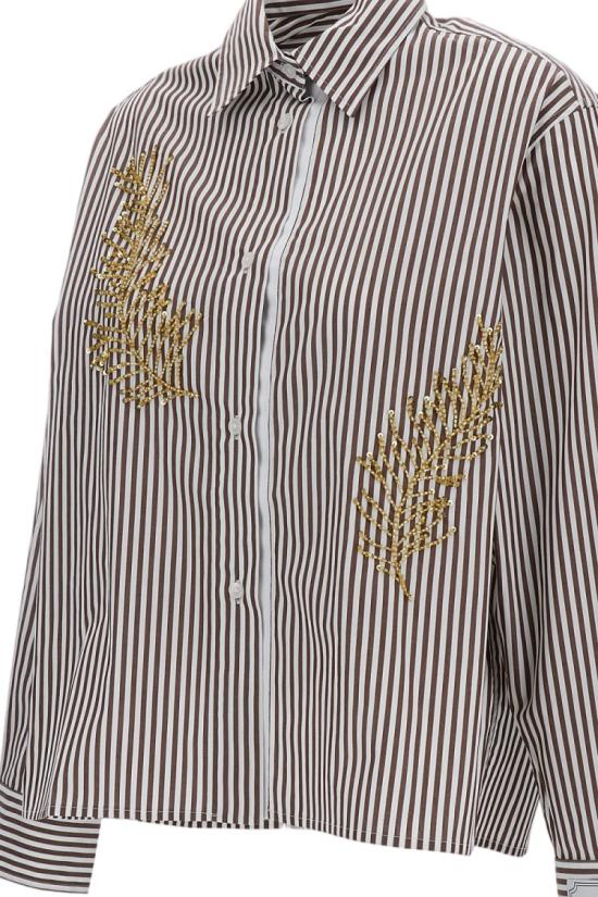 26SS 데 펨메스 탑 D123RBD2141 Brown - DES PHEMMES