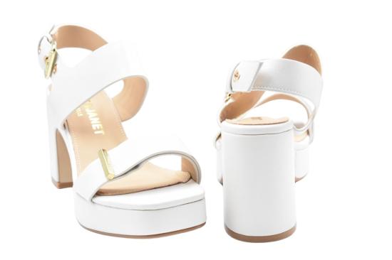 26SS 재닛앤재닛 샌들 652B White - JANET&JANET