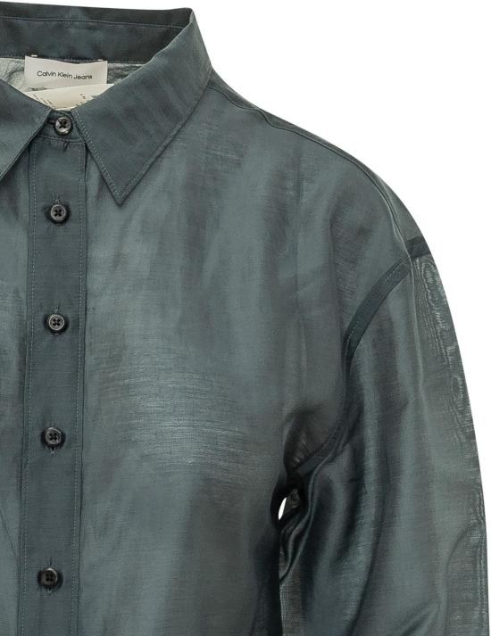 26SS 캘빈클라인 블라우스 LV044F109G3Q1 LIME - CALVIN KLEIN