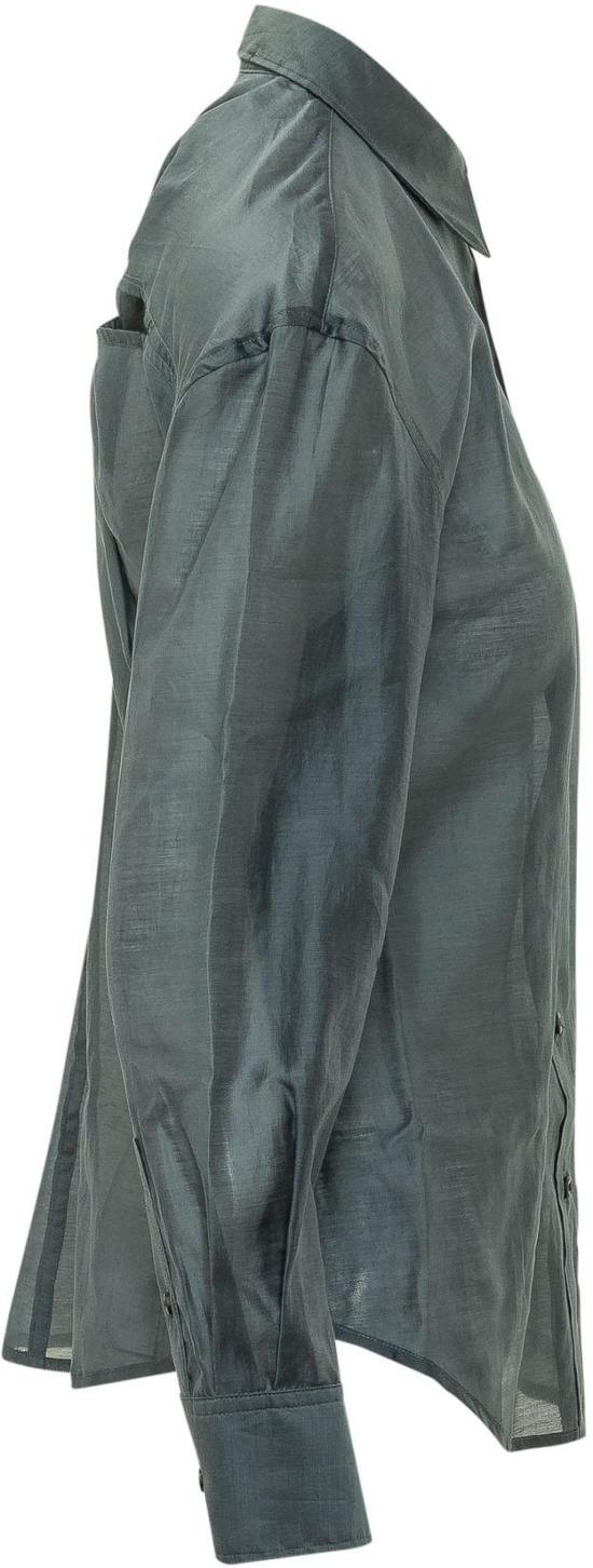 26SS 캘빈클라인 블라우스 LV044F109G3Q1 LIME - CALVIN KLEIN