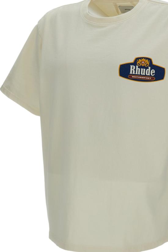 26SS 루드 반팔 티셔츠 RHSS26TT040126190 White - RHUDE