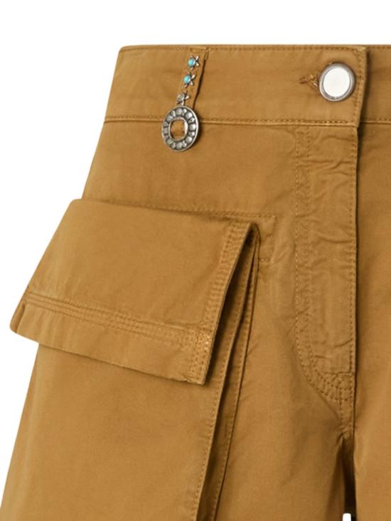 26SS 핑코 숏팬츠 106821A3AWL25 Brown - PINKO