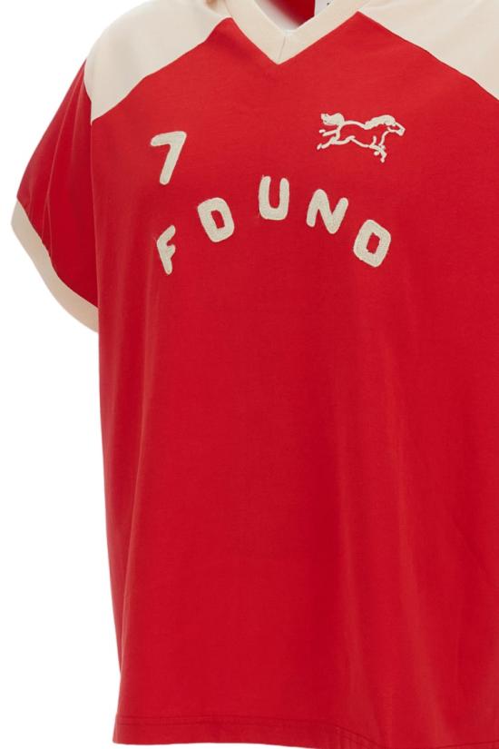 26SS 파운드 폴로 티셔츠 FOSS26TT060120072 Red - FOUND