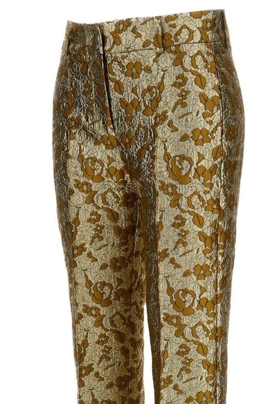 26SS 데 펨메스 플레어 팬츠 D306QPD2559 Gold - DES PHEMMES