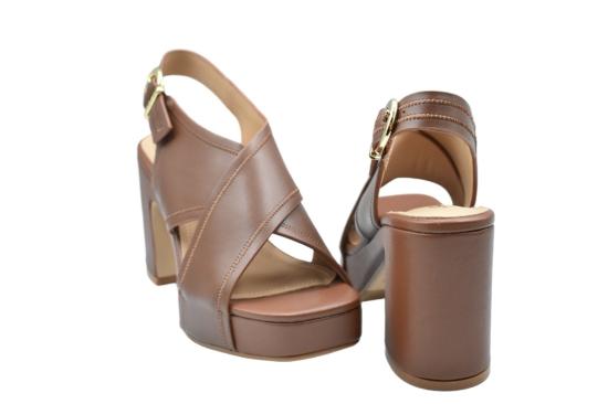 26SS 재닛앤재닛 샌들 651B Brown - JANET&JANET