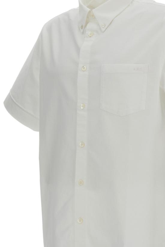 26SS 아페쎄 반팔 셔츠 COHNAH12650AAB White - A.P.C.