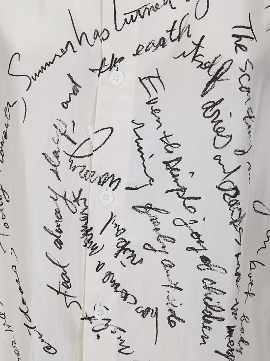 26SS 요지 야마모토 셔츠 FKB80411 1 WHITE - YOHJI YAMAMOTO