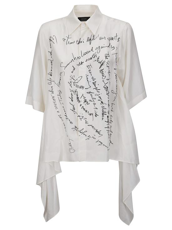 26SS 요지 야마모토 셔츠 FKB80411 1 WHITE