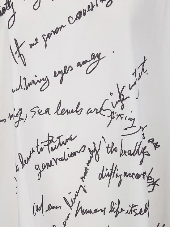 26SS 요지 야마모토 반팔 티셔츠 FKT87089 1 OFF WHITE - YOHJI YAMAMOTO