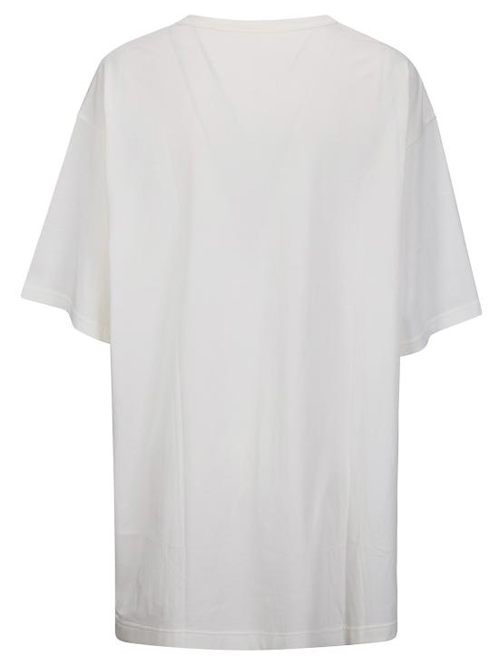 26SS 요지 야마모토 반팔 티셔츠 FKT87089 1 OFF WHITE - YOHJI YAMAMOTO