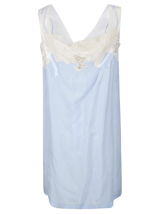 26SS 마르지엘라 숏 원피스 S29DA0010M35863 488 Light Blue - MAISON MARGIELA