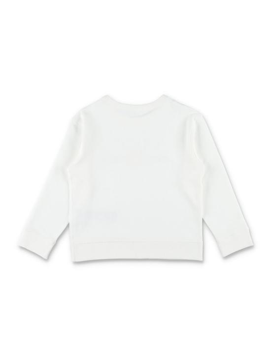  [키즈] 구찌 풀오버 키즈 미스터 맨 리틀 미스 프린트 코튼 스웨트셔츠 새 상품 화이트 - GUCCI