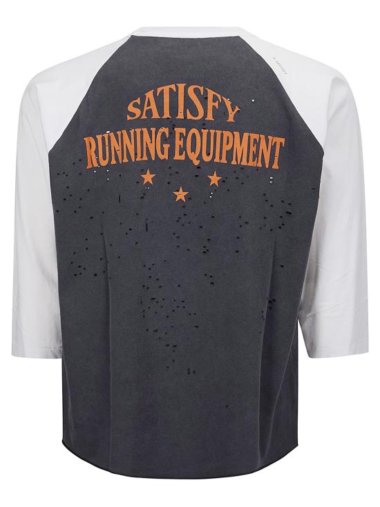 26SS 새티스파이 반팔 티셔츠 11096 11A20 Off White - SATISFY