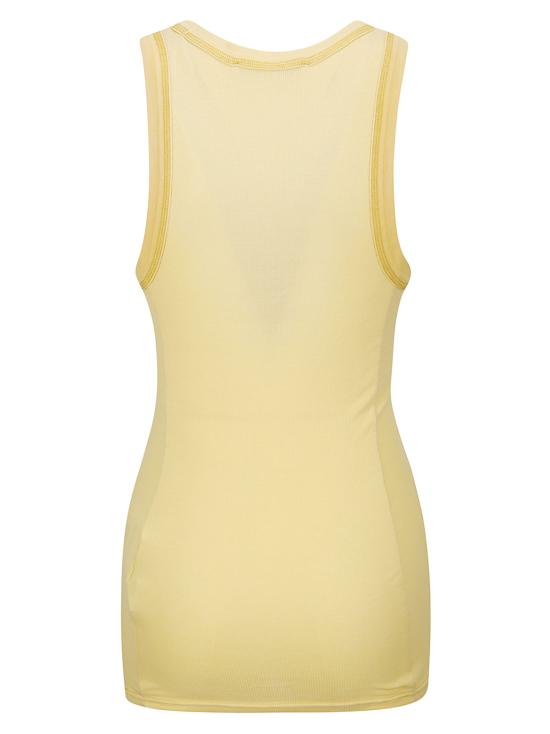 26SS 아크네 스튜디오 반팔 티셔츠 CL0443 ABU LIGHT YELLOW